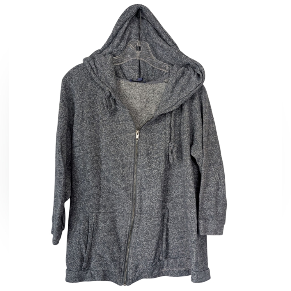 Vivienne Tam Hoodie in Gray Sz L